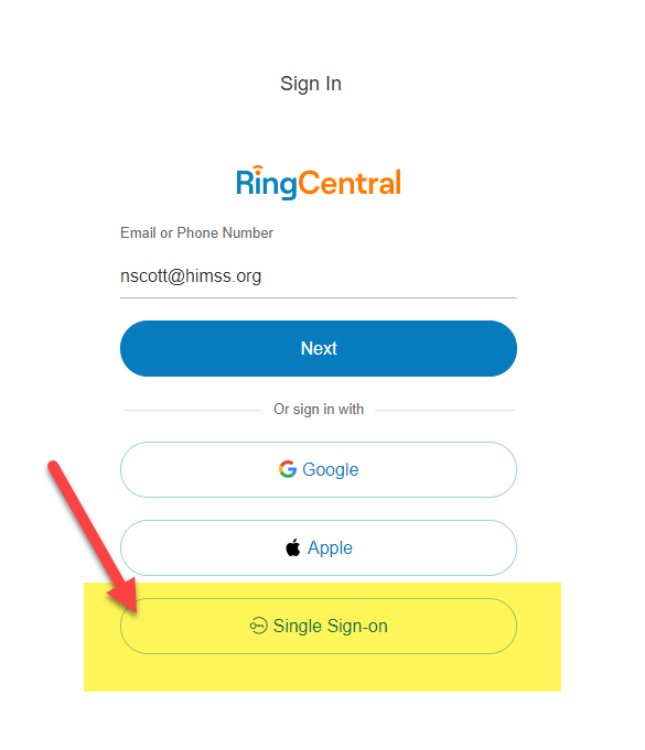 Log in to RingCentral Mobile App — RingCentral Help Center